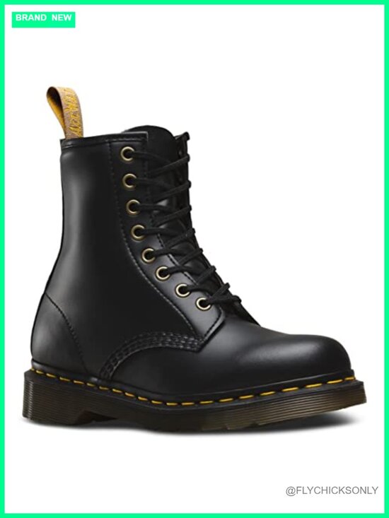 Vegan 1460 8 Eye Combat Boot Lace-Up main image 5